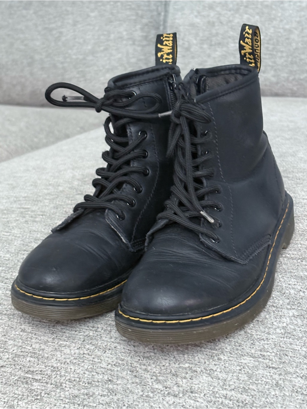 Dr. Martens Kids 1460 Boot In Black